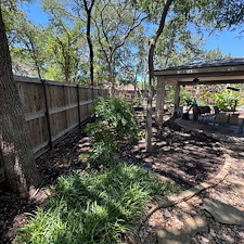 Backyard-Turf-Installation-with-Clean-Tree-Detailing-in-Flower-Mound-TX 19
